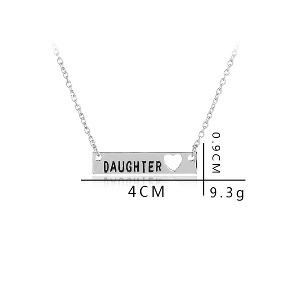 Gold Daughter Pendant Necklace - Picture 5 of 7